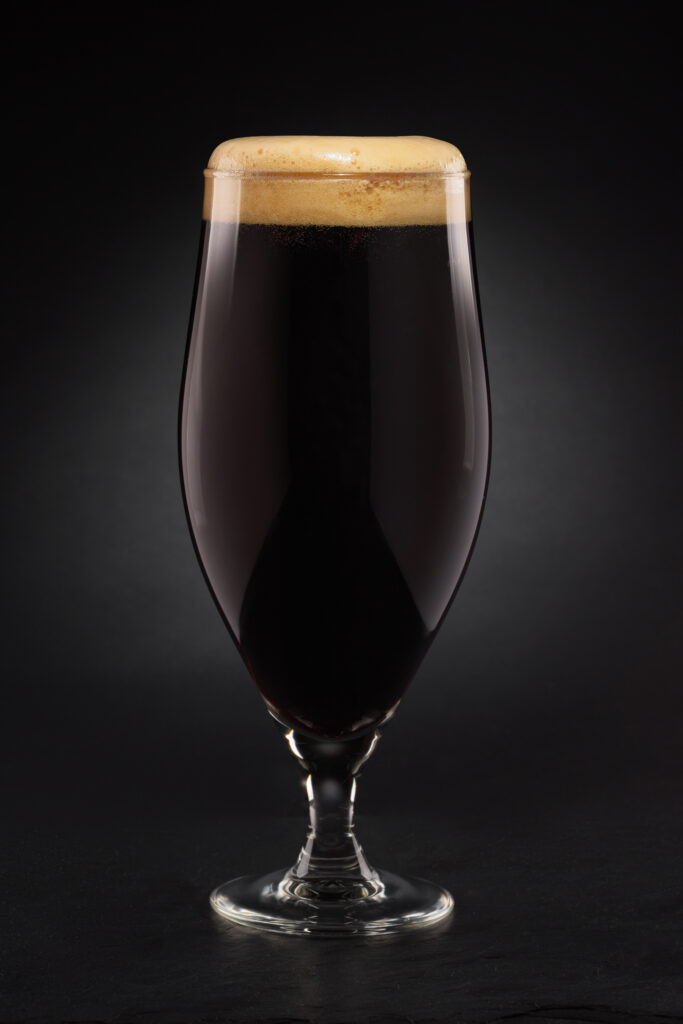 dark ale in a glass 