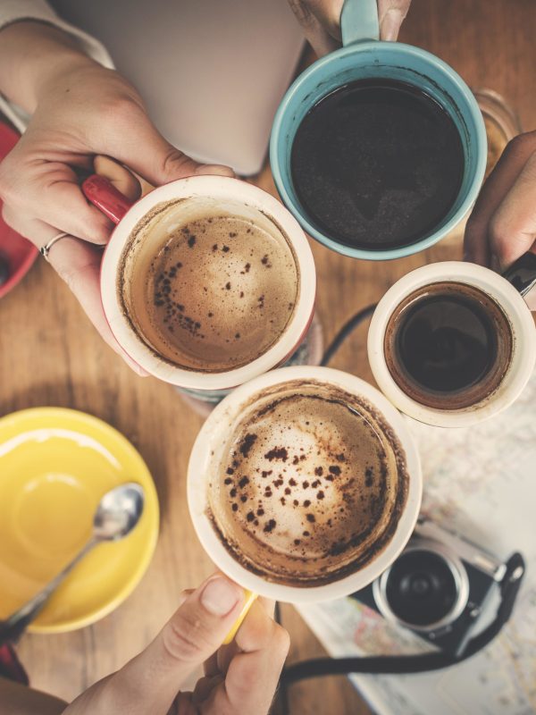 Group with Coffee